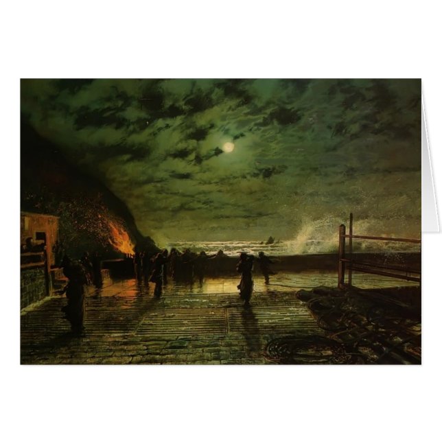 John Grimshaw- In Peril (The Harbour Flare) (Front Horizontal)