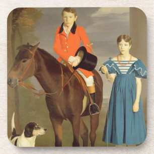 John Gubbins Newton and his Sister Mary, 1832-33 ( Coaster