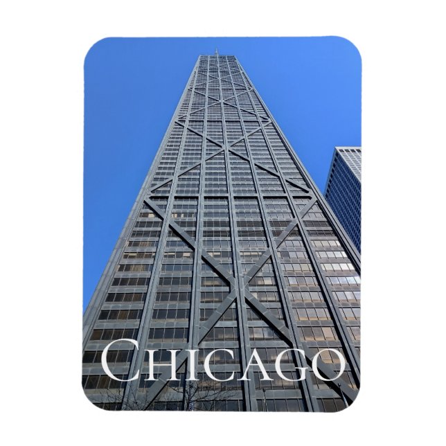 John Hancock Building Chicago, Illinois Magnet (Vertical)