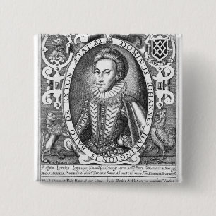 John Harington, 2nd Baron Harington of Exton 15 Cm Square Badge