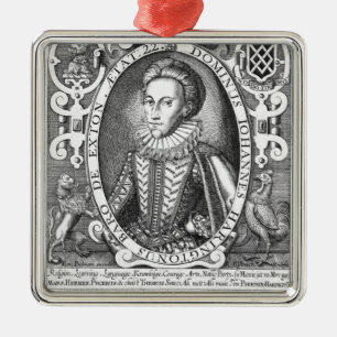 John Harington, 2nd Baron Harington of Exton Metal Tree Decoration