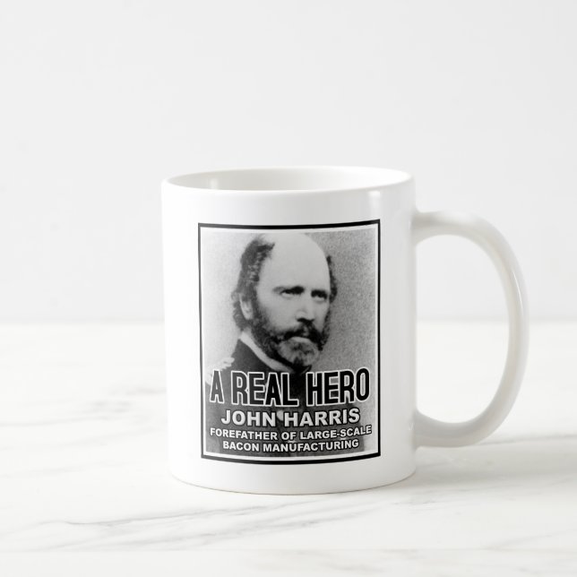 John Harris Bacon Hero Funny Mug (Right)