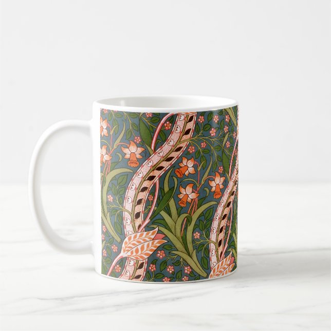 John Henry Dearle Daffodil Chintz Original Coffee Mug (Left)