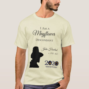 John Howland Mayflower Descendant Men's T-shirt