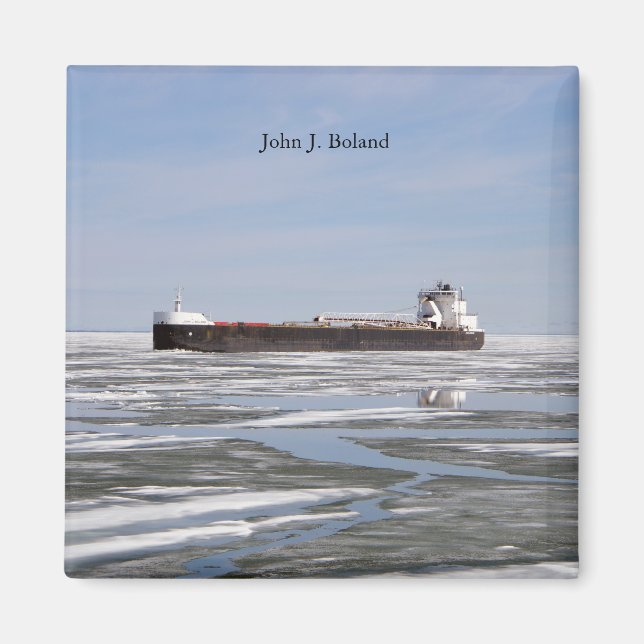 John J. Boland magnet (Front)