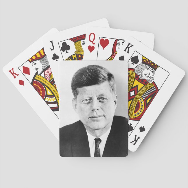 John Jack Kennedy US Presidential White House Playing Cards (Back)