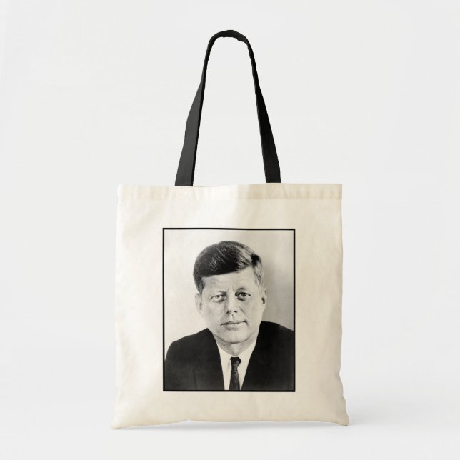 John Jack Kennedy US Presidential White House Tote Bag (Front)