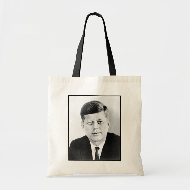 John Jack Kennedy US Presidential White House Tote Bag (Front)