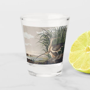 John James Audubon Long-Billed Curlew Bird Shot Glass