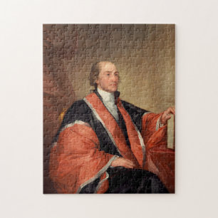 John Jay, 1794 by Gilbert Stuart Jigsaw Puzzle