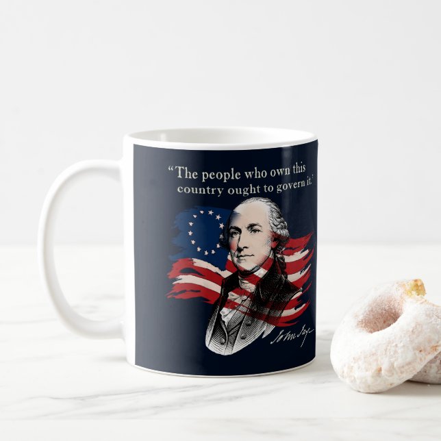 John Jay Coffee Mug (With Donut)