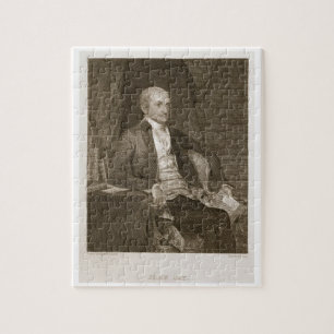 John Jay, engraved by Asher Brown Durand (1796-188 Jigsaw Puzzle