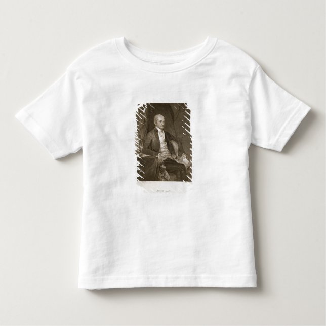 John Jay, engraved by Asher Brown Durand (1796-188 Toddler T-Shirt (Front)