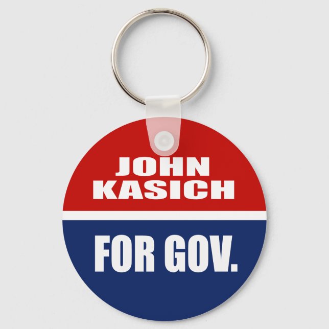 JOHN KASICH FOR GOVERNOR KEY RING (Front)
