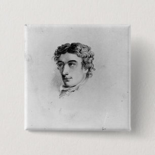 John Keats 15 Cm Square Badge