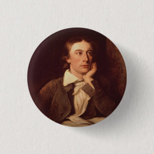 John Keats 3 Cm Round Badge