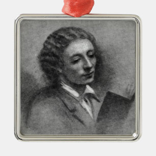 John Keats Metal Tree Decoration