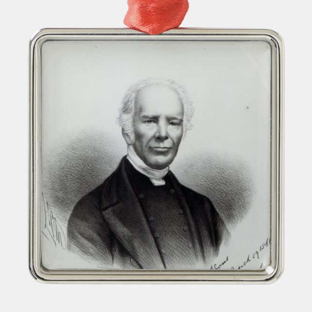 John Keble, 1866 Metal Tree Decoration (Front)