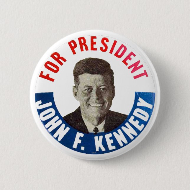 JOHN KENNEDY - Button (Front)
