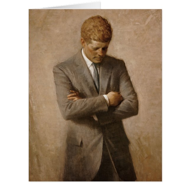 John Kennedy US Presidential White House Portrait  (Front)