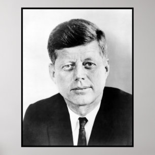 John Kennedy US Presidential White House Portrait  Poster