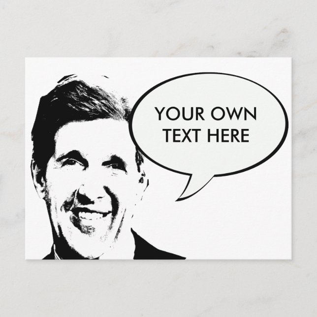 John Kerry Postcard (Front)