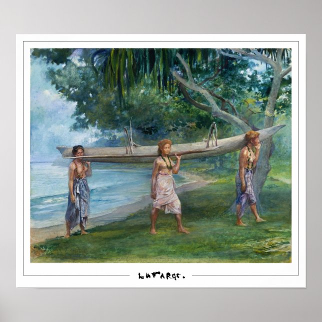 John La Farge Zedign Art Poster #10 (Front)