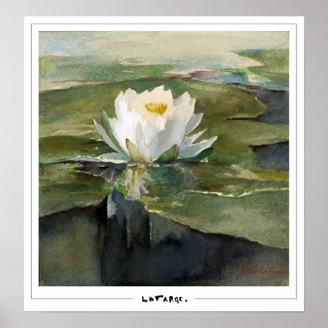 John La Farge Zedign Art Poster #12 (Front)