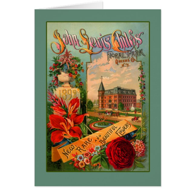 John Lewis Childs Horticulture Art (Front)