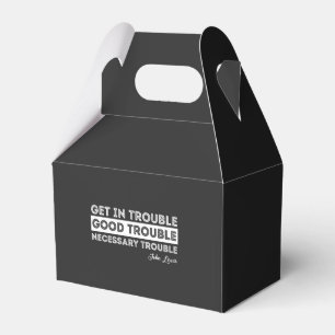 John Lewis - Good Trouble Quote Favour Box