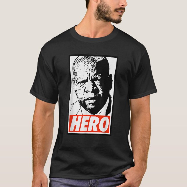 John Lewis HERO T Shirt (Front)