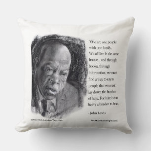 John Lewis & Quote Beautiful Portrait Cushion