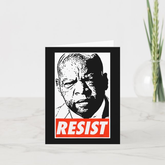 John Lewis - Resist 1  Card (Front)