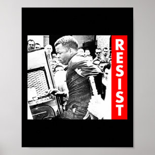 John Lewis - Resist  Poster