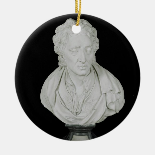 John Locke (1632-1704) (plaster) Ceramic Ornament (Front)