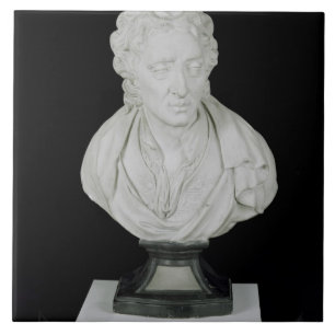 John Locke (1632-1704) (plaster) Tile