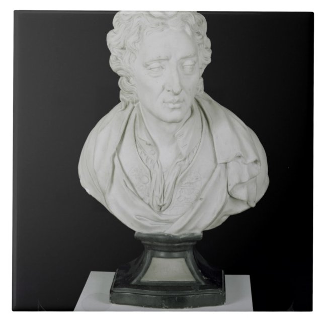 John Locke (1632-1704) (plaster) Tile (Front)