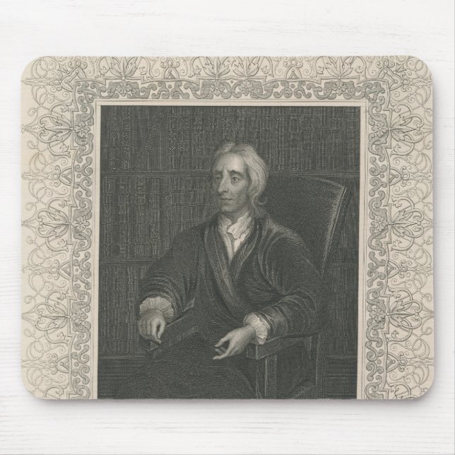 John Locke Mouse Pad (Front)