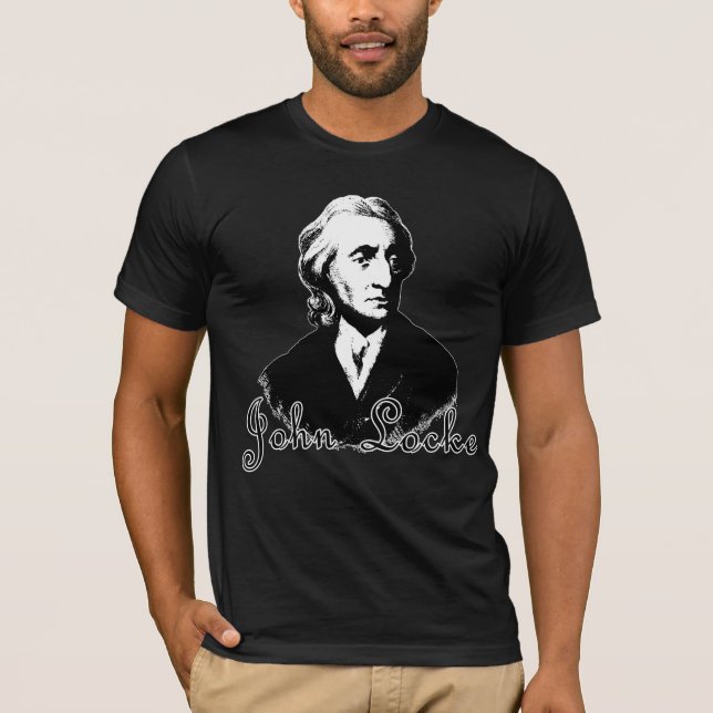 JOHN LOCKE T shirts and products (Front)