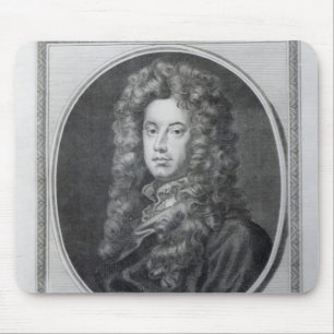 John, Lord Somers, engraved by John Golder, 1785 Mouse Pad