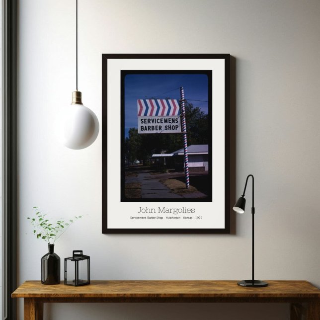 JOHN MARGOLIES - BARBER HUTCHINSON KANSAS POSTER (Creator Uploaded)