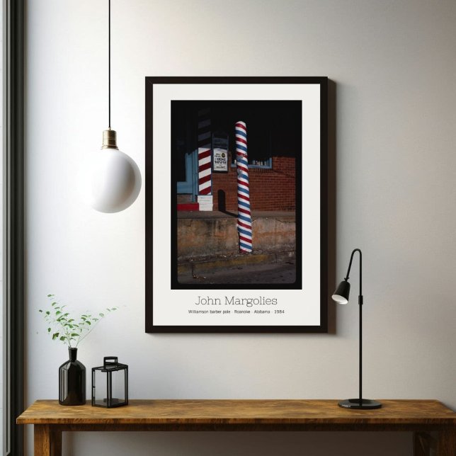 JOHN MARGOLIES - BARBER ROANOKE ALABAMA POSTER (Creator Uploaded)