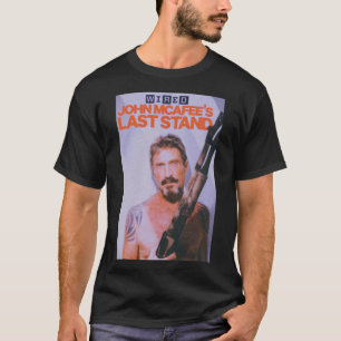 John Mcafee Rip    T-Shirt