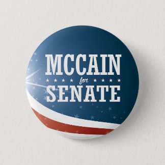 John McCain 2016 6 Cm Round Badge