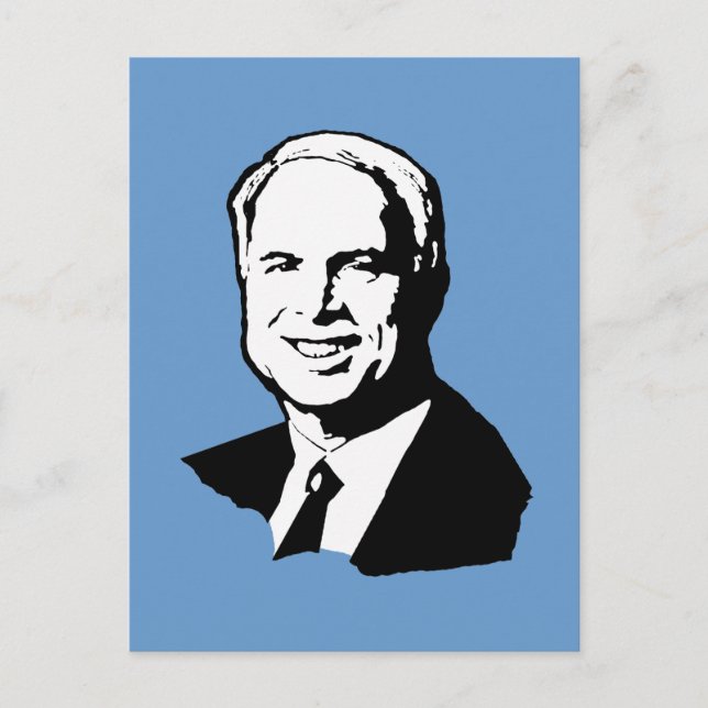 John McCain Gear Postcard (Front)