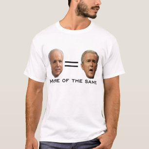 John McCain = George W. Bush T-Shirt