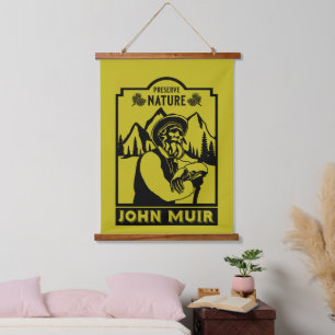John Muir Day Hanging Tapestry