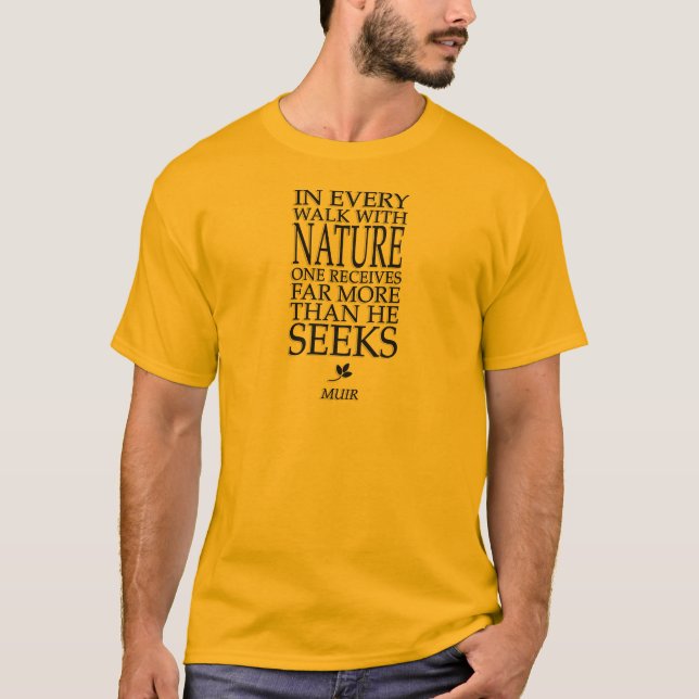John Muir T-Shirt (Front)