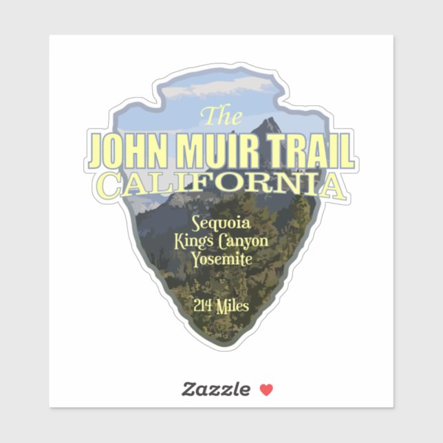 John Muir Trail (arrowhead) (Sheet)