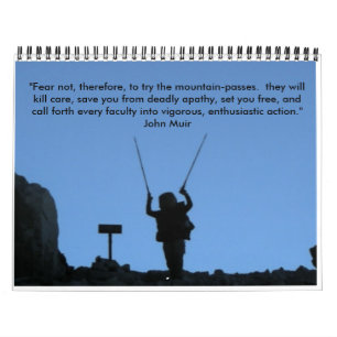John Muir Trail - Customised Calendar